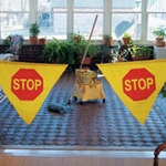 Adjustable Stop Banner