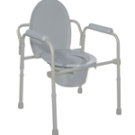 Drive Folding Steel Commode