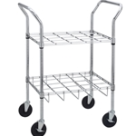 Drive Chrome Oxygen Cylinder Cart