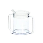 Sammons Preston Independence Two-Handled Clear Mug