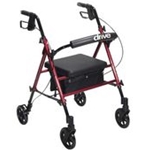 Sammons Preston Drive Universal Seat Height Aluminum Rollator