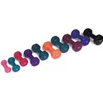 Hausmann Vinyl Dumbell Weights & Weights Sets