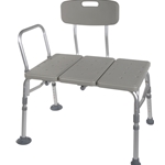 Drive Medical Transfer Tub Bench  Knocked Down Tool-free Back, Legs and Arms - 1/cs & 2/cs