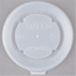 Cambro Disposable Translucent Flat & Sip Lids - for Shoreline Collection 5oz. or 9oz. Bowl & 8oz. Mug (1000/1500/cs)