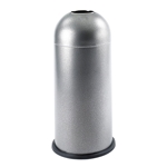 Safco Products Black Speckle Open Top Dome Receptacles