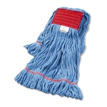 Boardwalk Super Loop Wet Mop Head, Cotton/Synthetic, Large Size - White & Various Colors - 1/ea or 12/cs