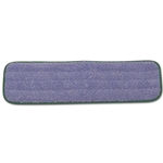 Rubbermaid Microfiber Wet Mopping Pad, 18 1/2" x 5 1/2" x 1/2", Individual or 12/cs - Various Colors