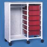 IPU Garment Rack with Bins