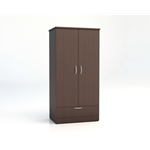 Intellicare 100/200 Series Wardrobe - Double Doors w/One Drawer