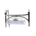 Complete Medical Snap-On Walker Basket for Folding Walkers