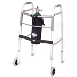 Kinsman Walker O2 Tank Holder for Wheeled Walker, D and T Tanks