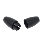 Crest Healthcare Black Plastic Connector