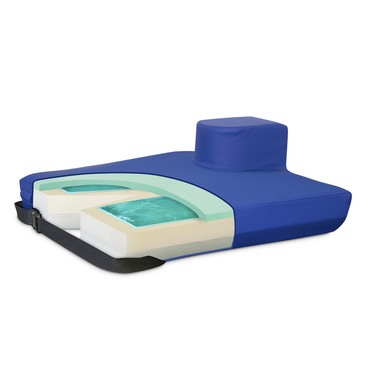 NYOrtho APEX CORE Coccyx Pommel Gel-Foam Cushion